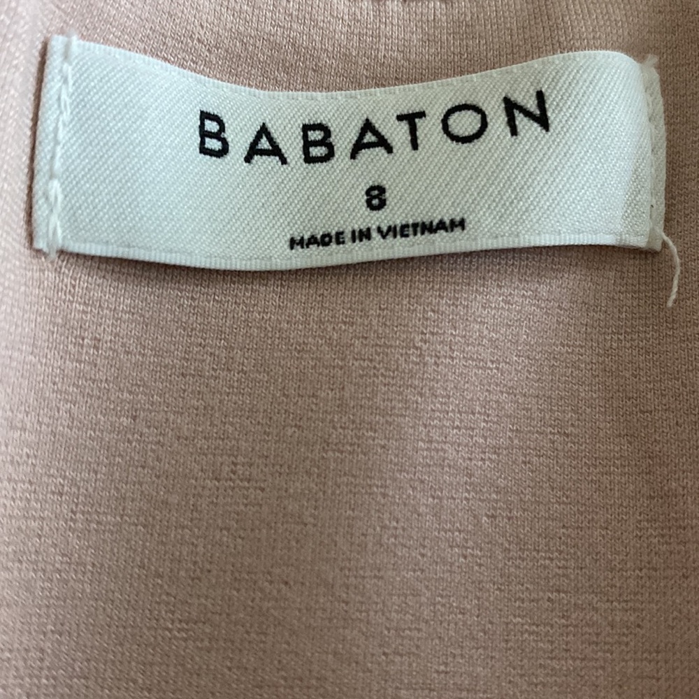 Aritzia Babaton Honeywell Bustier Mini Dress in Pink Modest Size 8 - Picture 12 of 16